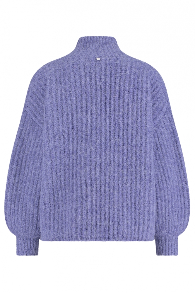 JOELLE KNIT W24 105 6882 Blue iris