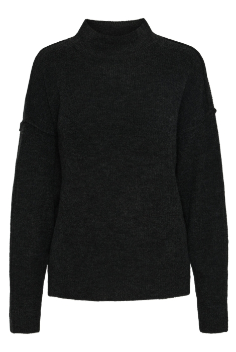 Pieces pcniko ls mock neck knit bc