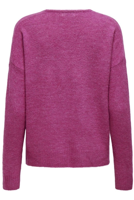 Jacqueline de Yong jdyelanora l/s v-neck pullo. knt no