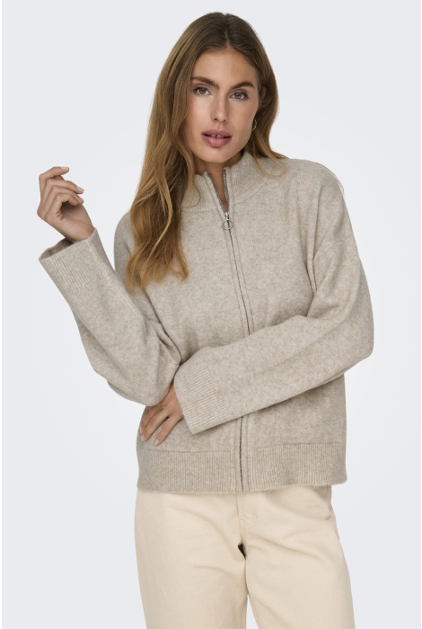 Jacqueline de Yong jdyana life l/s zip pocket cardigan