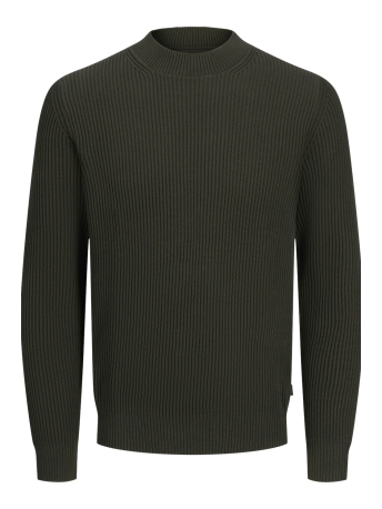 Jack & Jones Trui JPRBLALIAM KNIT MOCK NECK 12273146 Peat