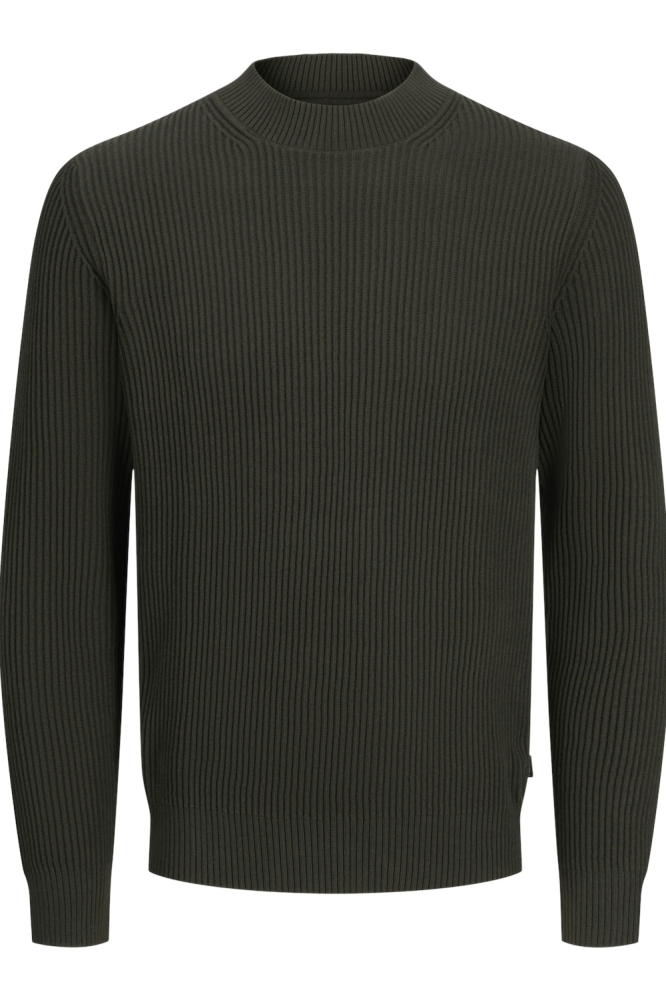 JPRBLALIAM KNIT MOCK NECK 12273146 Peat