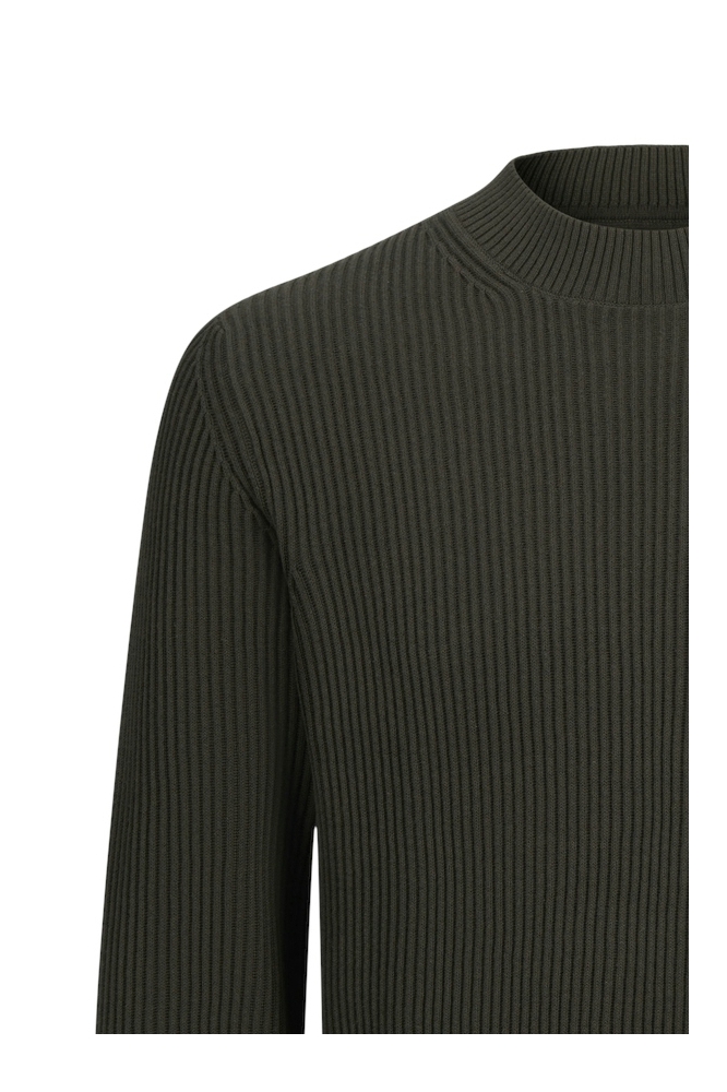 JPRBLALIAM KNIT MOCK NECK 12273146 Peat