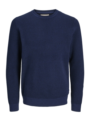 Jack & Jones Trui JPRBLUNOAH KNIT CREW NECK BF LN 12265328 NIGHT SKY/TWIST/FULL