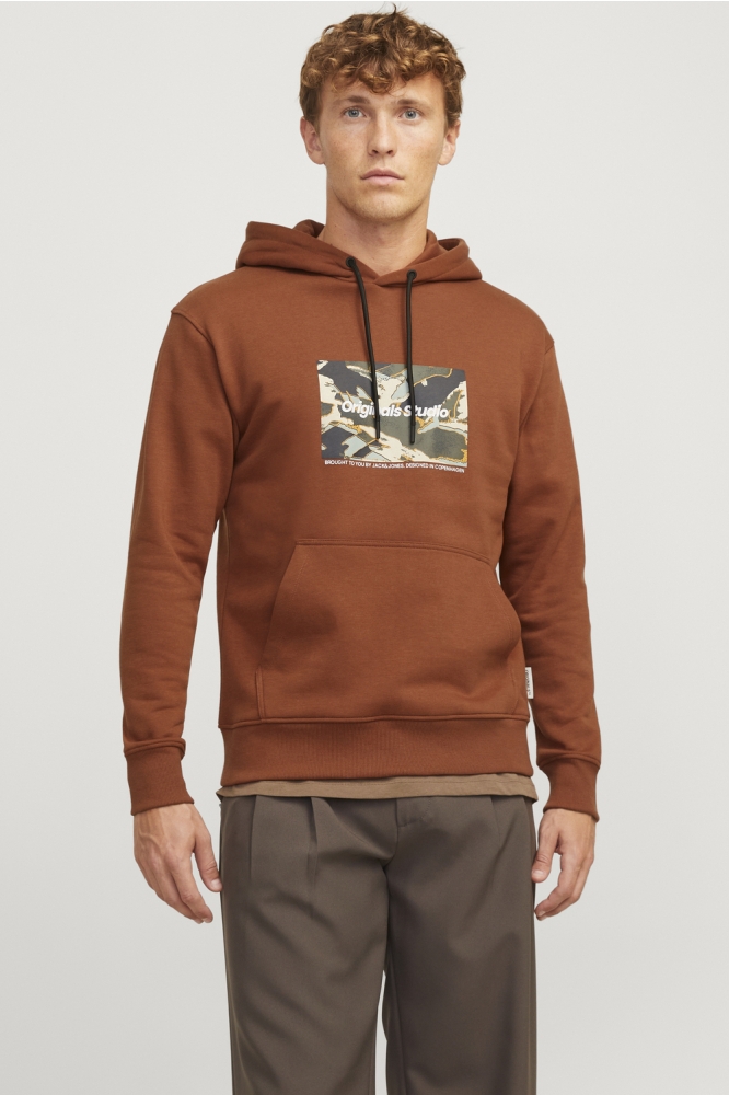 JORVESTERBRO NEWTON BOXFRONT SWEAT 12266801 Brandy Brown