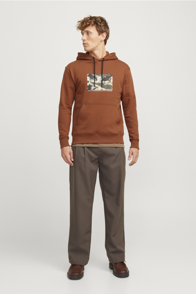 JORVESTERBRO NEWTON BOXFRONT SWEAT 12266801 Brandy Brown