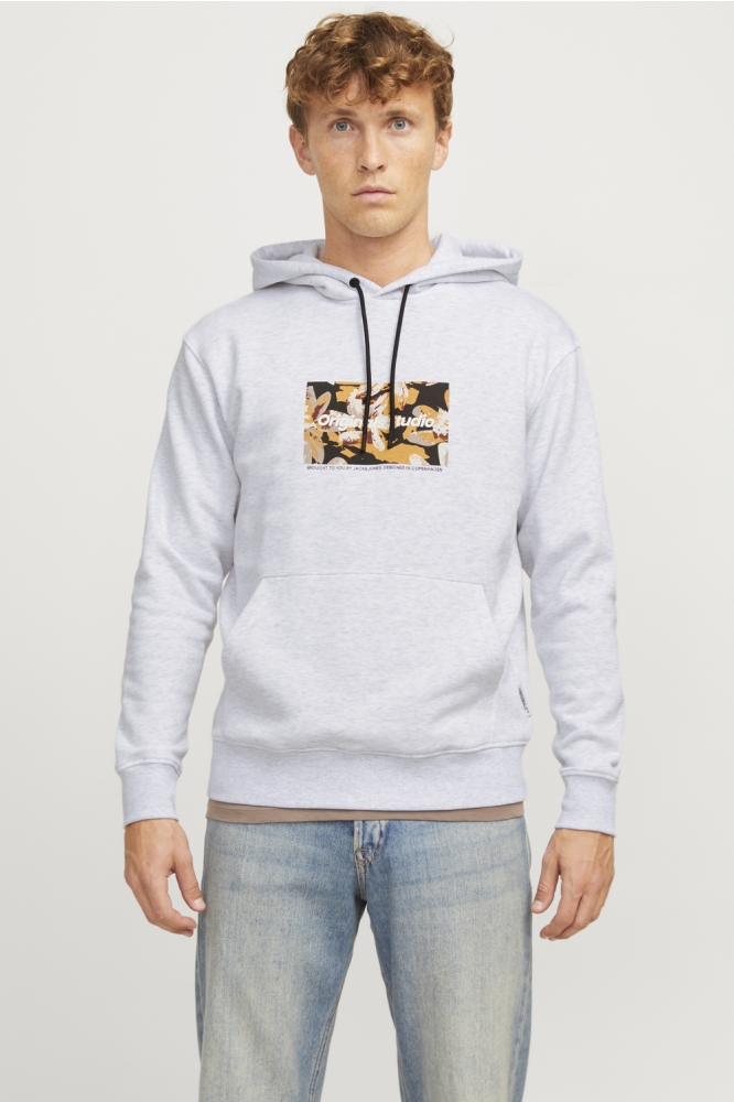 JORVESTERBRO NEWTON BOXFRONT SWEAT 12266801 White Melange