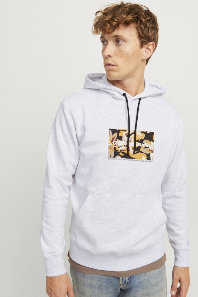 JORVESTERBRO NEWTON BOXFRONT SWEAT 12266801 White Melange