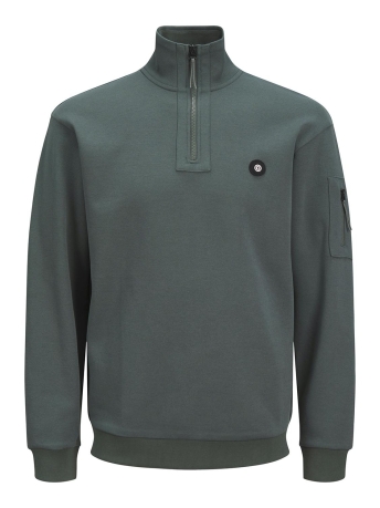 Jack & Jones Trui JCODONALD HALF ZIP SWEAT SMU 12271425 URBAN CHIC