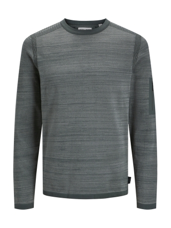 Jack & Jones Trui JCOMACE KNIT CREW NECK SMU 12270974 Urban Chic/Melange