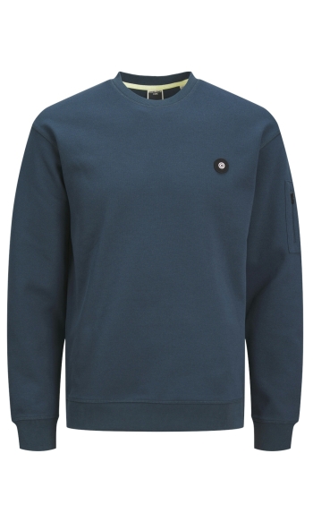 JCOJOE SWEAT CREW NECK SMU 12271424 MIDNIGHT NAVY