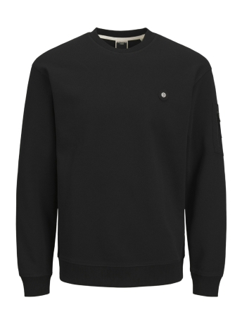 Jack & Jones Trui JCOJOE SWEAT CREW NECK SMU 12271424 BLACK