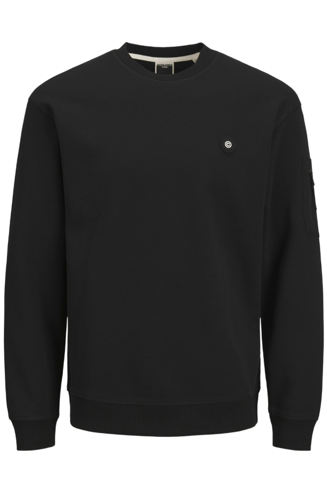 JCOJOE SWEAT CREW NECK SMU 12271424 BLACK