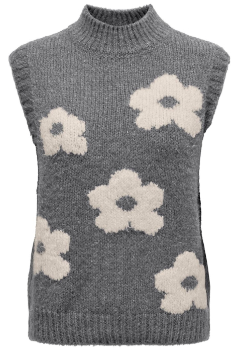 Jacqueline de Yong jdykilian flower s/l vest knt