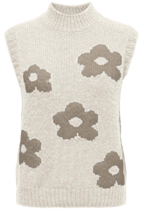 Jacqueline de Yong jdykilian flower s/l vest knt