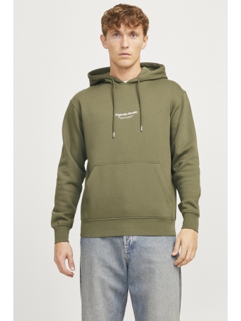 Jack & Jones Trui JORVESTERBRO SWEAT HOOD NOOS 12241687 KALAMATA