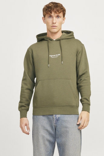 Jack & Jones Trui JORVESTERBRO SWEAT HOOD NOOS 12241687 KALAMATA