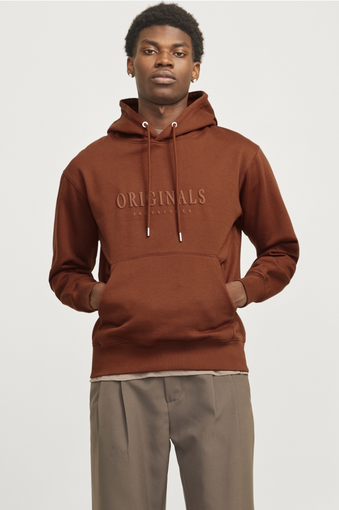 JORFREDERIKSBERG SWEAT HOOD SN 12262811 Brandy Brown