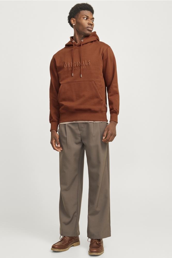 JORFREDERIKSBERG SWEAT HOOD SN 12262811 Brandy Brown