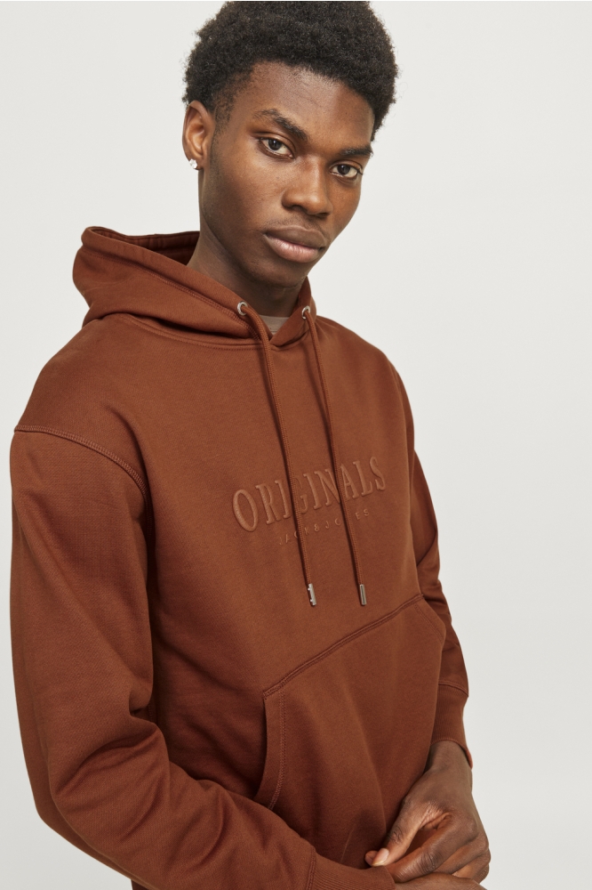 JORFREDERIKSBERG SWEAT HOOD SN 12262811 Brandy Brown