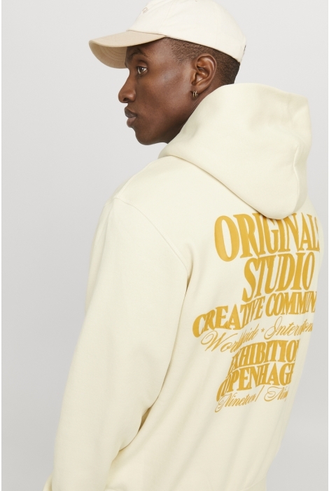 Jack & Jones jorroxbury back sweat hood ln