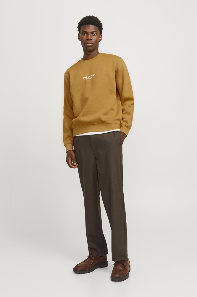 JORVESTERBRO SWEAT CREW NECK NOOS 12241694 Honey Yellow