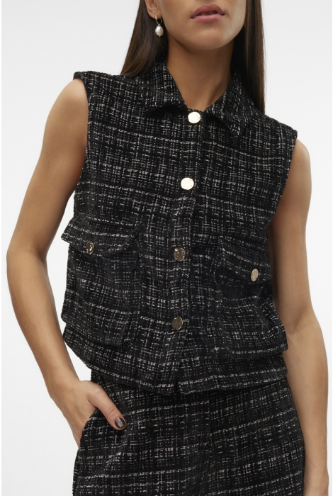 Vero Moda vmclever wide vest wvn