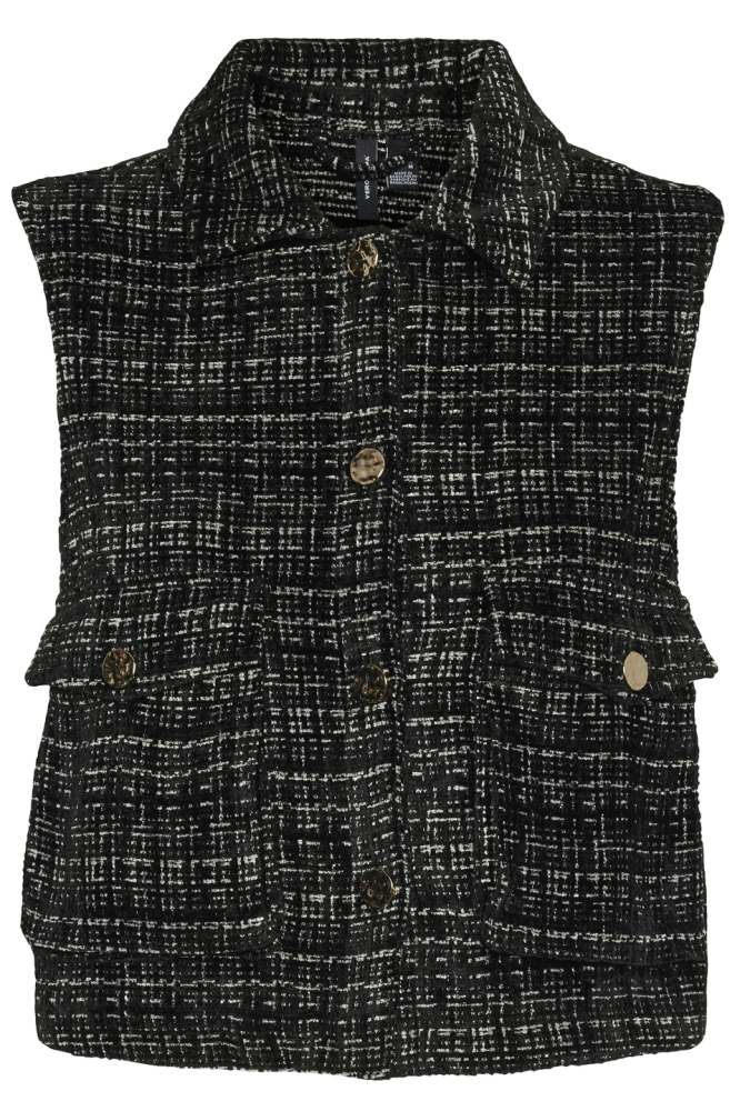 VMCLEVER WIDE VEST WVN 10317548 BLACK