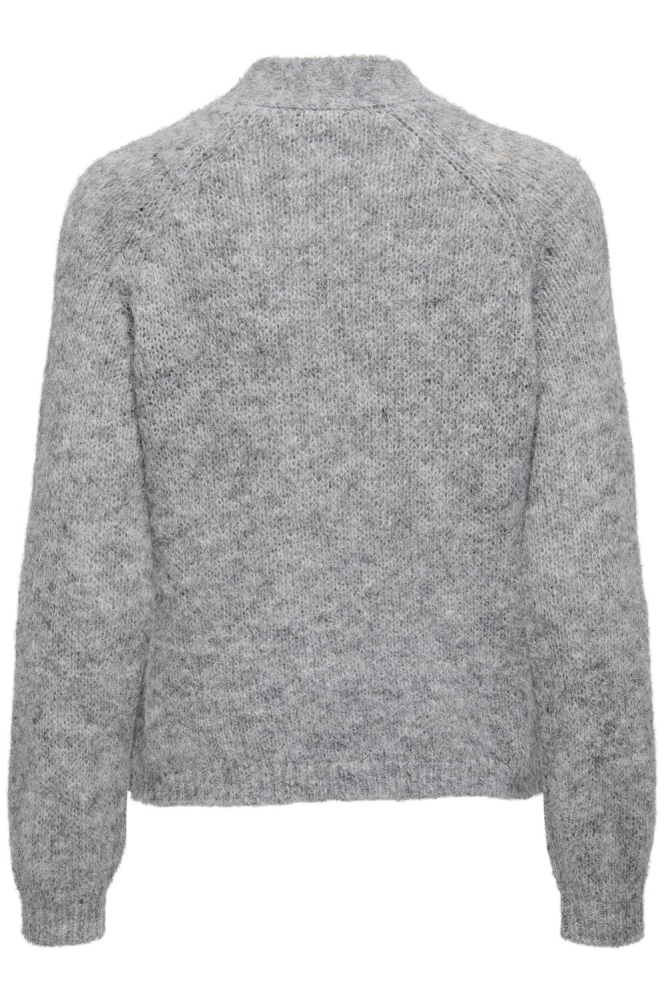 JDYZOEY LIFE L/S BOW PULLOVER KNT 15336754 Light Grey Melange