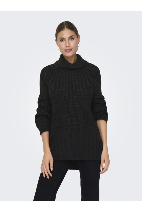 Jacqueline de Yong jdyjusty l/s rn raglan slit pull kn