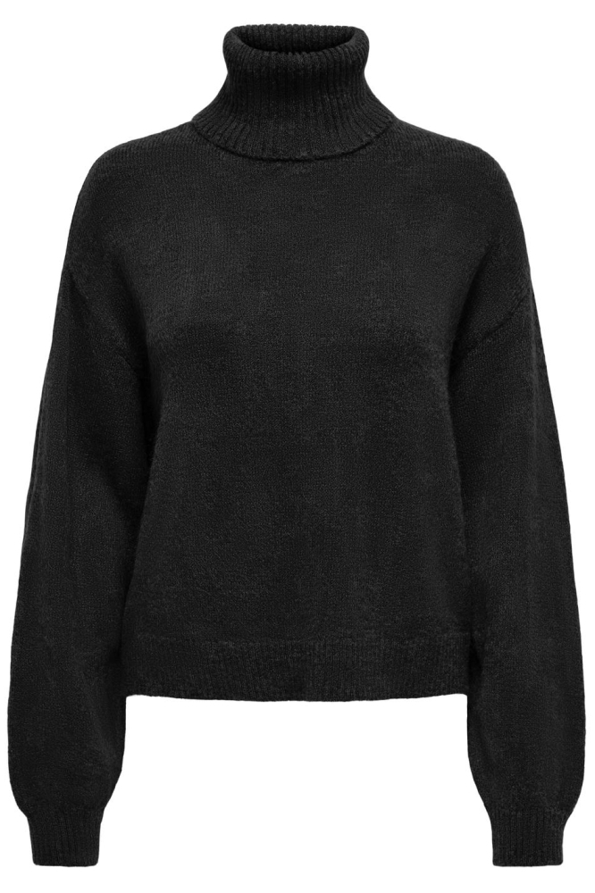 JDYLETTY L/S ROLL NECK PULLOVER KNT 15343157 Black