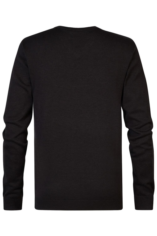 KNITWEAR V NECK BASIC M 3040 KWV200 9091 Dark Black