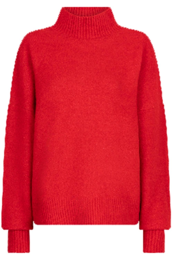 SWEATER BOXY W24 07704 400 red