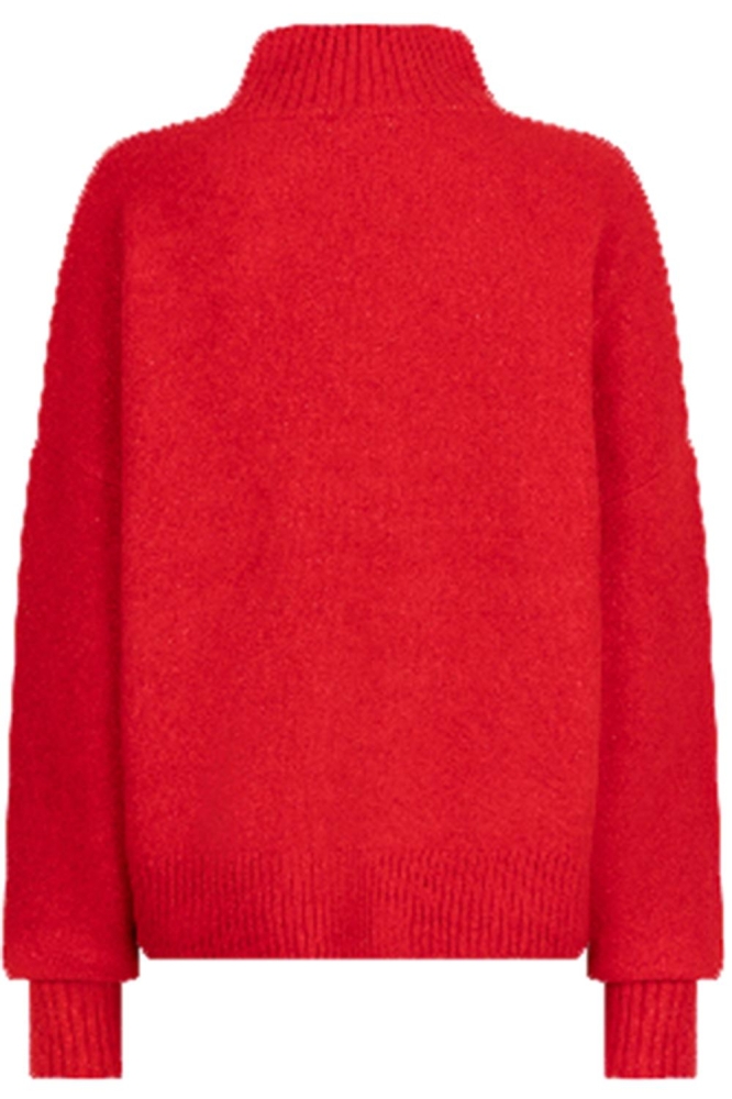 SWEATER BOXY W24 07704 400 red