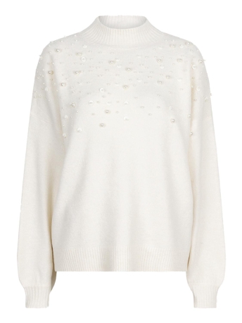 EsQualo Trui SWEATER BEADING W24 27704 120 off white