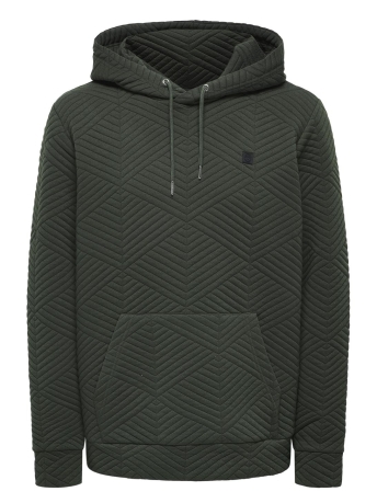 Only & Sons Trui ONSKYLE REG QUILT HOODIE 3608 SWT 22023608 Peat