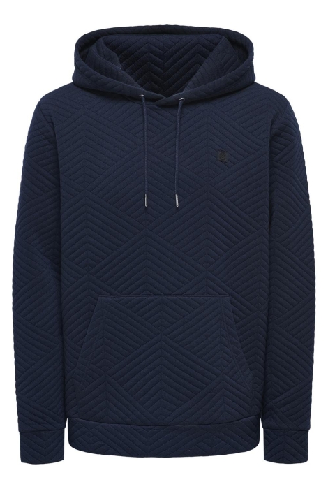 Only & Sons onskyle reg quilt hoodie 3608 swt