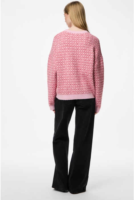 Pieces pcnavi ls o-neck knit mm