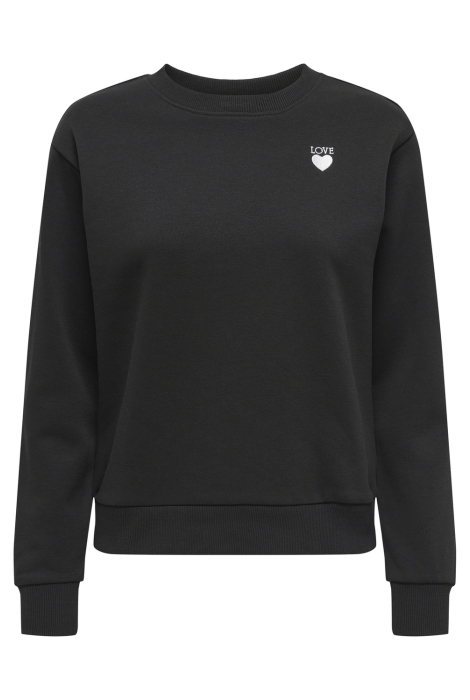 Jacqueline de Yong jdyparis l/s emb sweat jrs