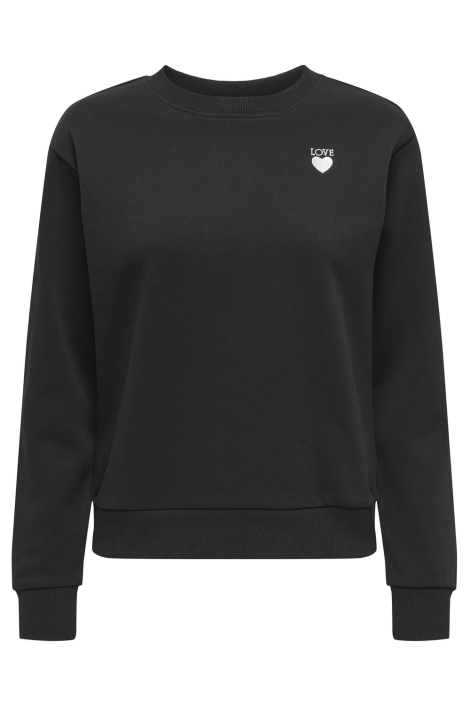 Jacqueline de Yong jdyparis l/s emb sweat jrs