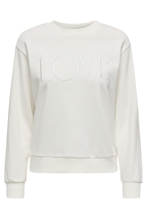 Jacqueline de Yong jdyparis l/s emb sweat jrs