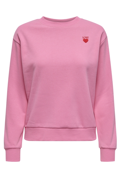 Jacqueline de Yong jdyparis l/s emb sweat jrs