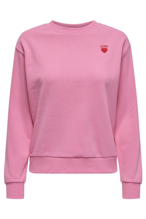 Jacqueline de Yong jdyparis l/s emb sweat jrs