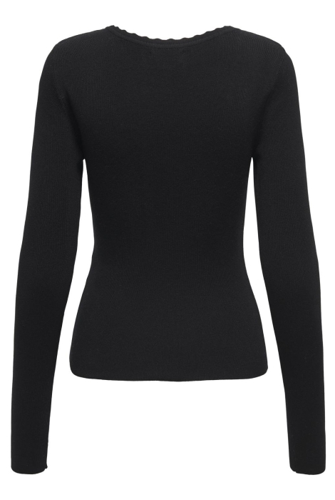 Jacqueline de Yong jdycirkeline l/s scallop edge pull