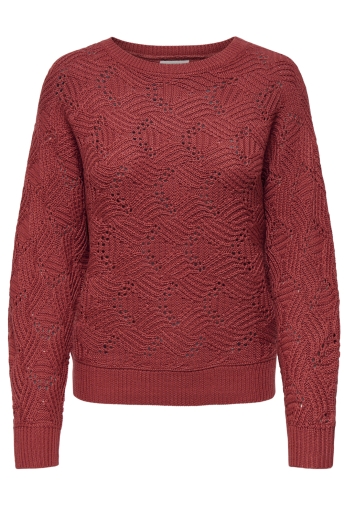 Jacqueline de Yong Trui JDYSUN LISA L/S ON STRUC. PULLOVER 15336306 BOSSA NOVA