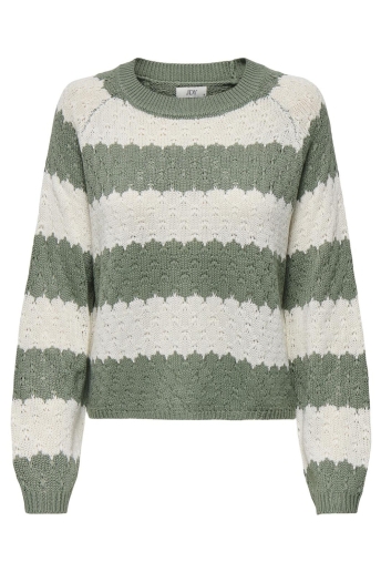 Jacqueline de Yong Trui JDYSUN MINNA L/S PULLOVER KNT 15312347 SEA SPRAY