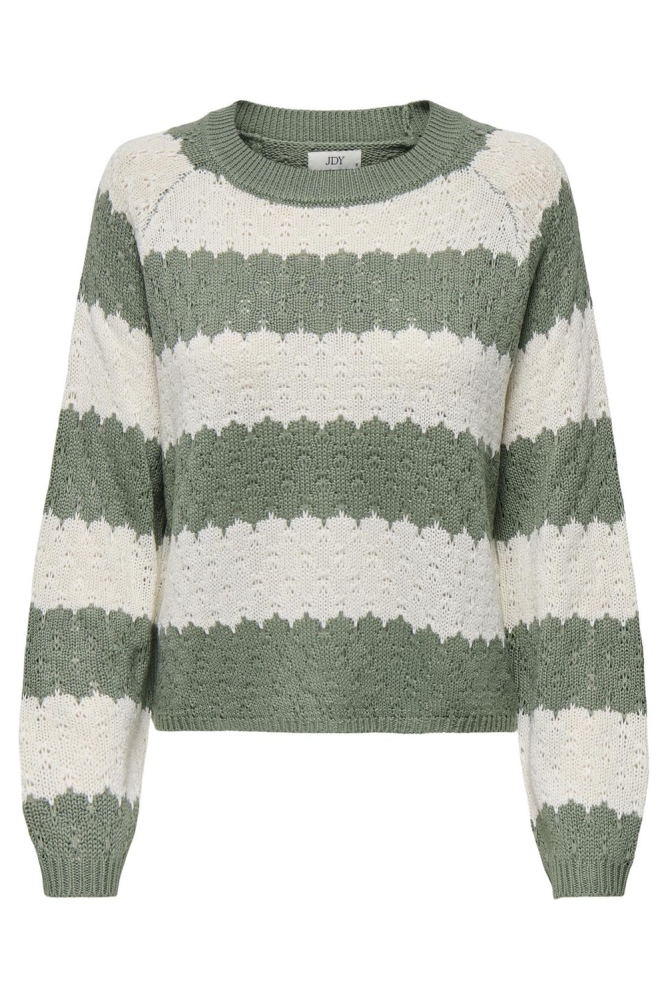 JDYSUN MINNA L/S PULLOVER KNT 15312347 SEA SPRAY