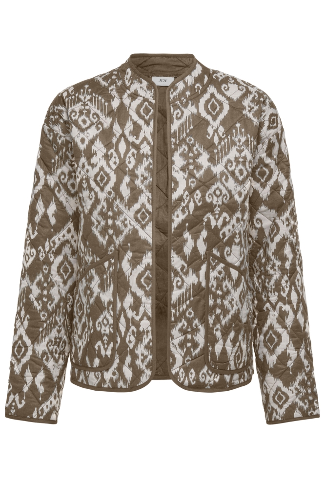 JDYTIGER L/S BOMBER WVN 15345002 SEPIA TINT