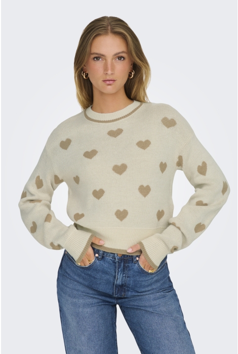 Jacqueline de Yong jdyromance l/s jacq. pullover knt n