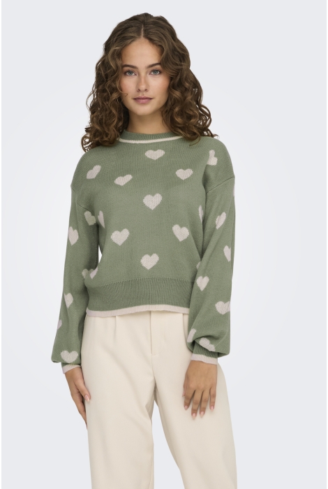 Jacqueline de Yong jdyromance l/s jacq. pullover knt n